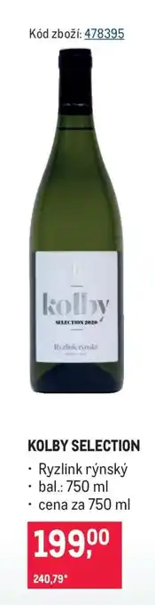 Makro KOLBY SELECTION nabídka
