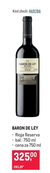 Makro BARON DE LEY nabídka