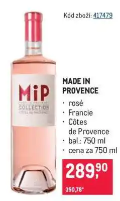 Makro Made In Provence nabídka