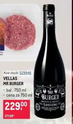 Makro VELLAS MR BURGER nabídka