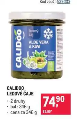 Makro CALIDOO LEDOVÉ ČAJE nabídka