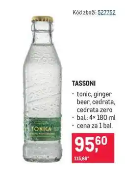 Makro TASSONI nabídka