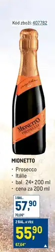 Makro Mionetto nabídka