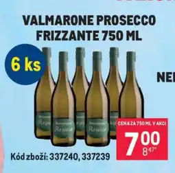 Makro VALMARONE PROSECCO FRIZZANTE 750 ML nabídka