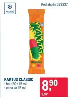 Makro Kaktus classic nabídka