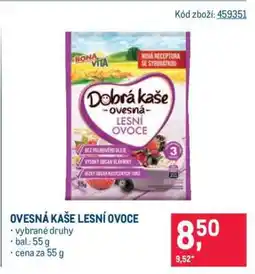 Makro OVESNÁ KAŠE LESNÍ OVOCE nabídka