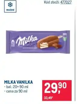 Makro Milka vanilka nabídka