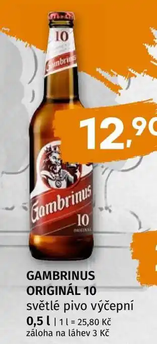 Gambrinus Originál 10