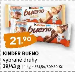 Terno KINDER BUENO nabídka