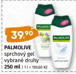 Terno PALMOLIVE sprchový gel vybrané druhy nabídka