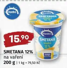 Terno Smetana 12% na vaření nabídka