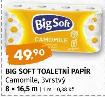 Terno Big Soft Toaletní papír nabídka