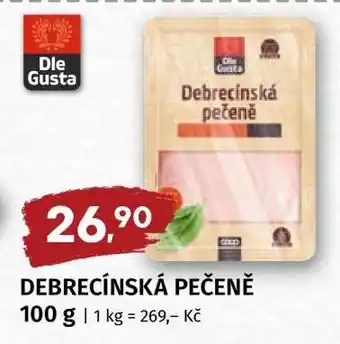 Terno Debrecínská pečeně nabídka