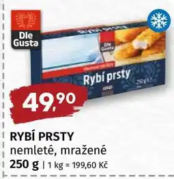 Terno Rybí prsty nabídka