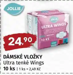 Terno DÁMSKÉ VLOŽKY Ultra tenké Wings nabídka