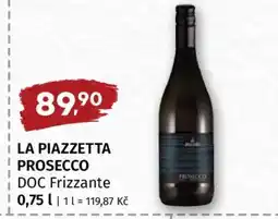 Terno LA PIAZZETTA PROSECCO DOC FRIZZANTE nabídka