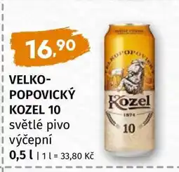 Terno Velkopopovický Kozel 10 nabídka