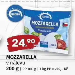 Terno MOZZARELLA v nálevu nabídka