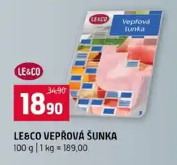 Terno LE&CO Vepřová šunka nabídka