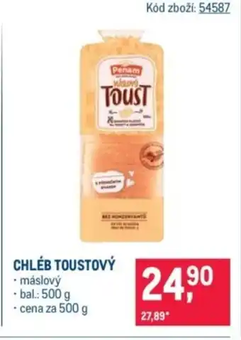 Makro Chléb toustový nabídka