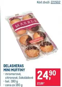 Makro Delasheras mini muffiny nabídka