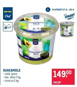 Makro Guacamole nabídka