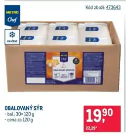 Makro Obalovaný sýr nabídka