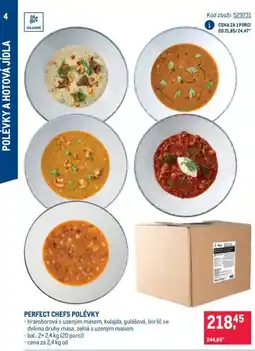 Makro Perfect chefs polévky nabídka