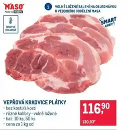 Makro Vepřová krkovice plátky nabídka