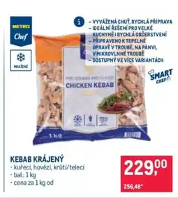 Makro Kebab krájený nabídka