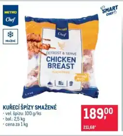 Makro Kuřecí špízy smažené nabídka