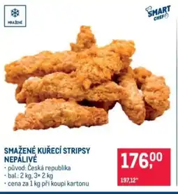 Makro Smažené kuřecí stripsy nepálivé nabídka