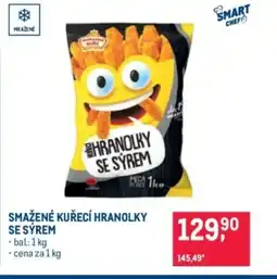Makro Smažené kuřecí hranolky se syrem nabídka