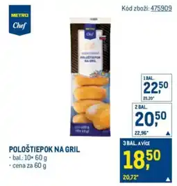 Makro Pološtiepok na gril nabídka