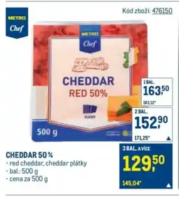 Makro Cheddar 50% nabídka