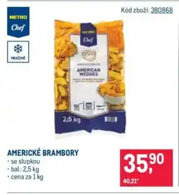 Makro Americké brambory nabídka