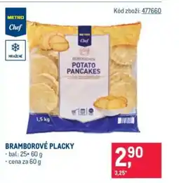 Makro Bramborové placky nabídka