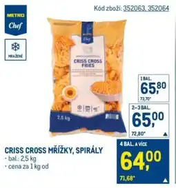 Makro Criss cross mřížky, spirály nabídka