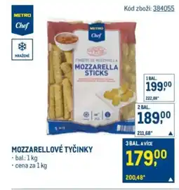 Makro Mozzarellové tyčinky nabídka