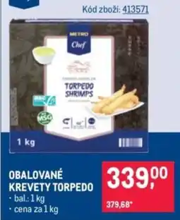 Makro Obalované krevety torpedo nabídka