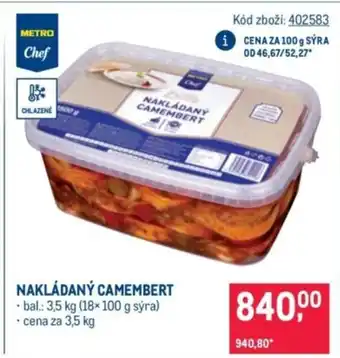 Nakládaný camembert