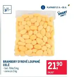 Makro Brambory syrové loupané celé nabídka