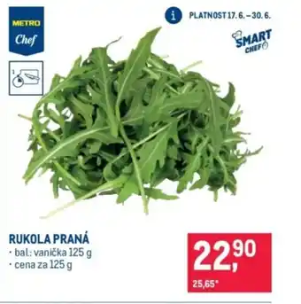 Makro Rukola praná nabídka