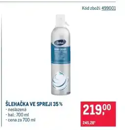Makro Šlehačka ve spreji 35% nabídka