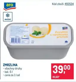 Makro Zmrzlina nabídka