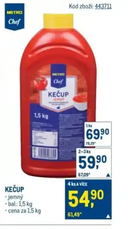 Makro Kečup nabídka