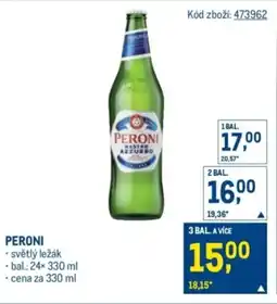 Makro PERONI nabídka