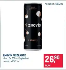 Makro Znovín frizzante nabídka