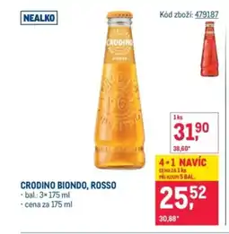Makro Crodino biondo, rosso nabídka