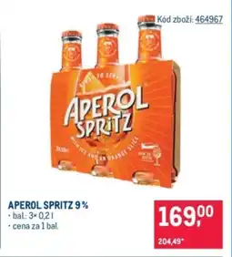 Makro Aperol spritz 9% nabídka